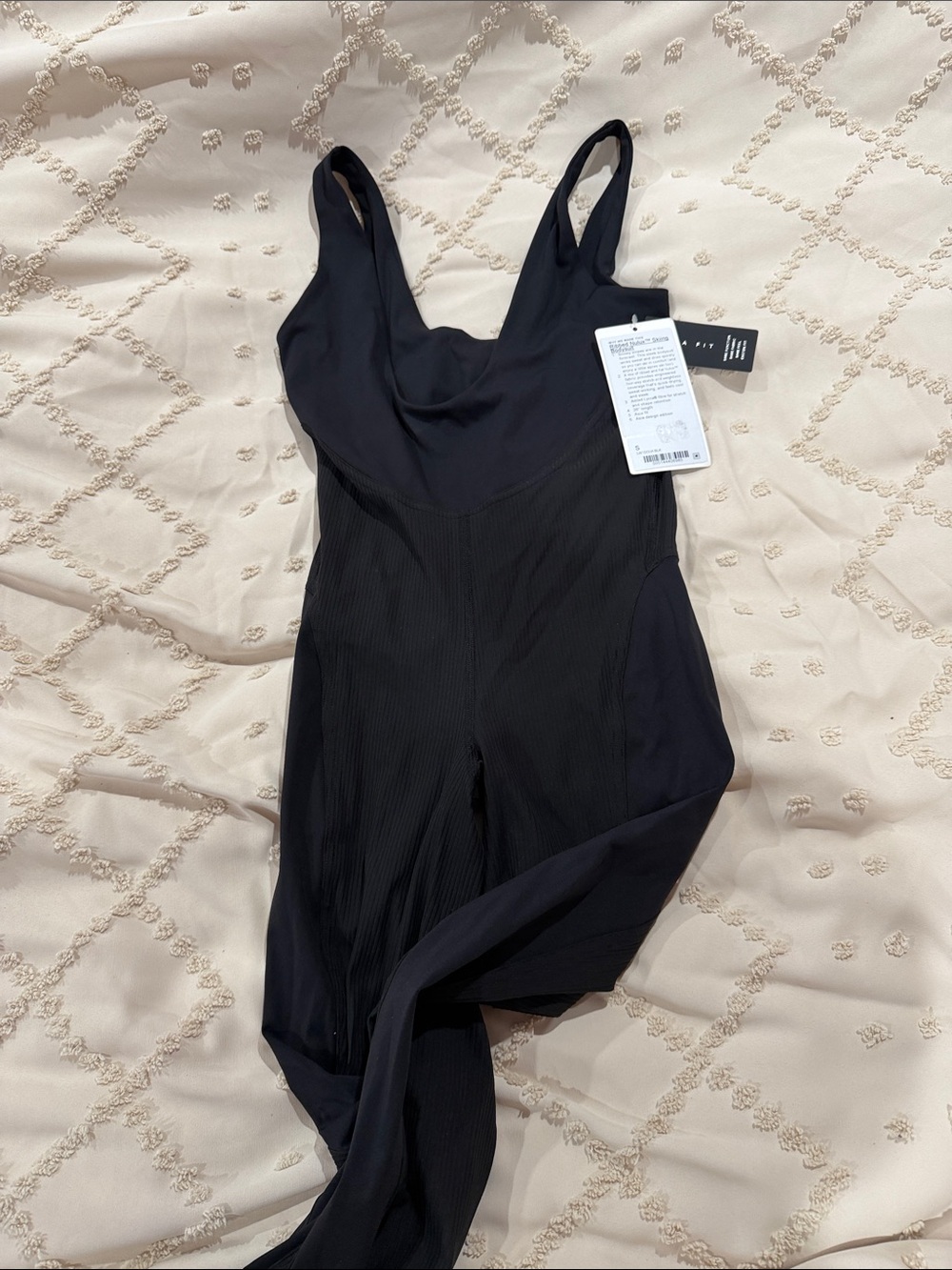 lululemon athletica Black Sculpting Shapewear Jumpsuit